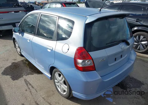 2008 Honda Fit Sport z USA, uszkodzony, nr VIN JHMGD386X8S049430